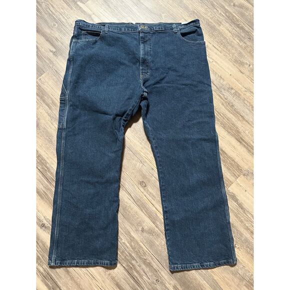 Dickies Carpenter Blue Denim Jeans Relaxed Fit 100% Cotton Mens 44x30 - Picture 1 of 7